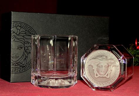 whiskey glasses versace
